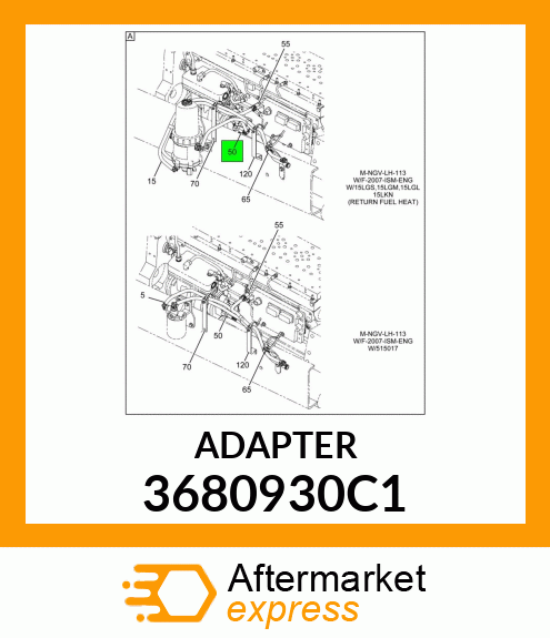 ADAPTER 3680930C1