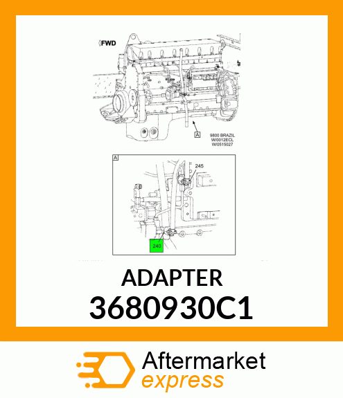 ADAPTER 3680930C1