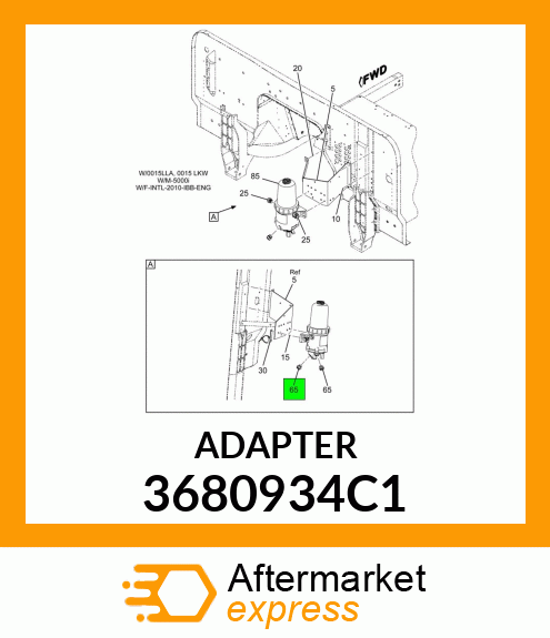 ADAPTER 3680934C1