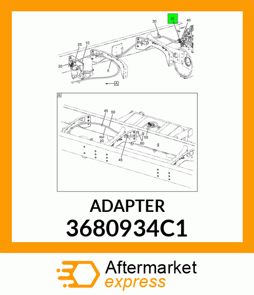 ADAPTER 3680934C1