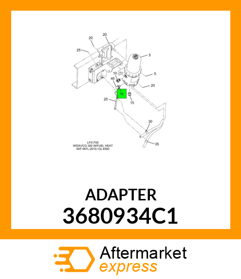 ADAPTER 3680934C1