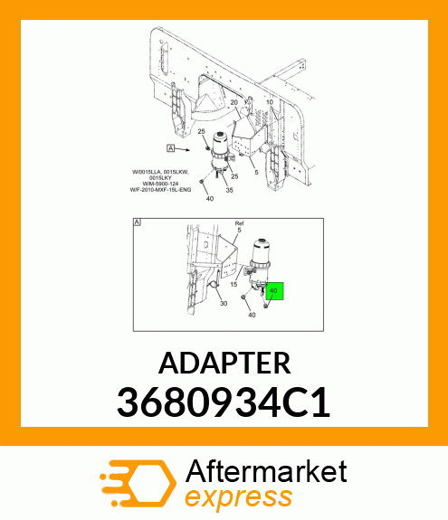 ADAPTER 3680934C1