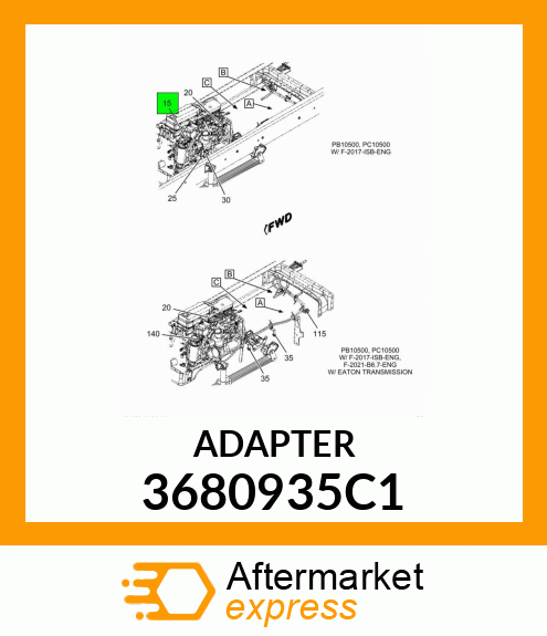 ADAPTER 3680935C1