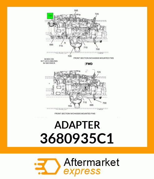 ADAPTER 3680935C1