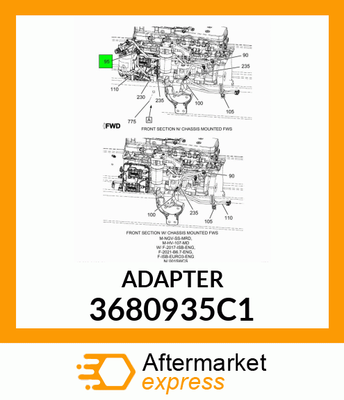 ADAPTER 3680935C1