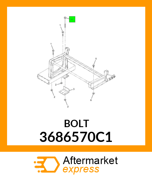 BOLT 3686570C1