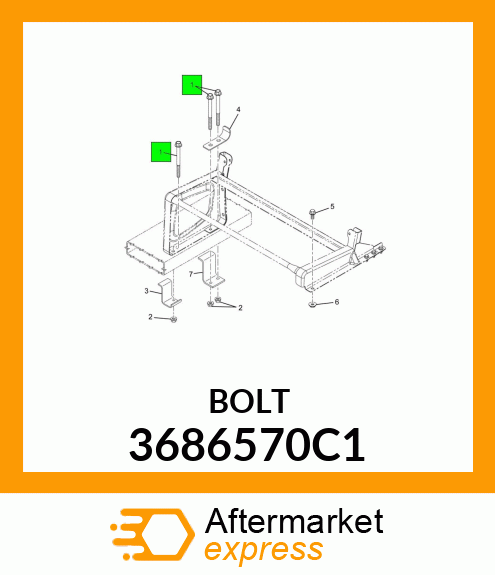 BOLT 3686570C1