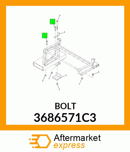 BOLT 3686571C3