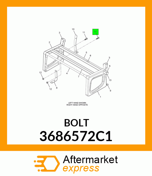 BOLT 3686572C1