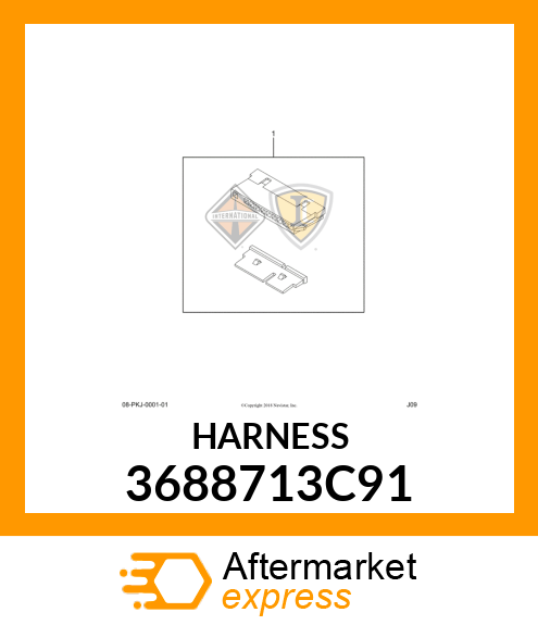 HARNESS 3688713C91