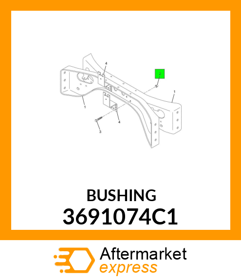 BUSHING 3691074C1