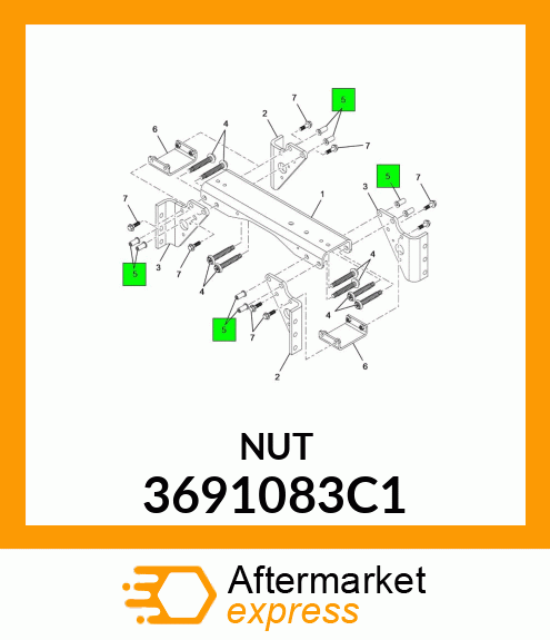 NUT 3691083C1