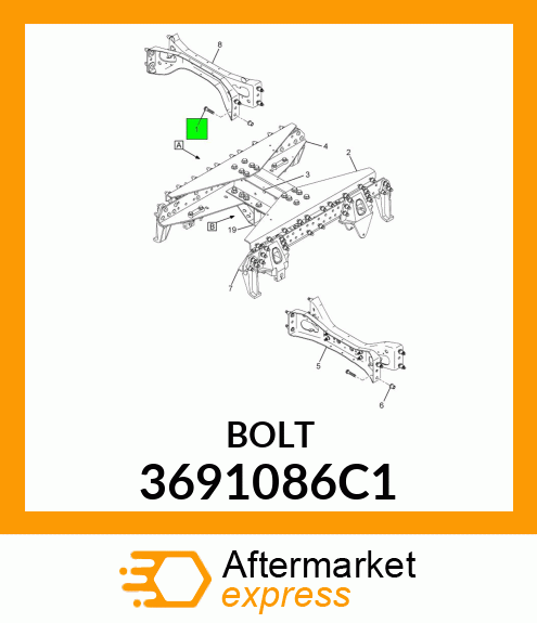 BOLT 3691086C1