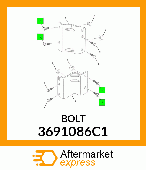 BOLT 3691086C1