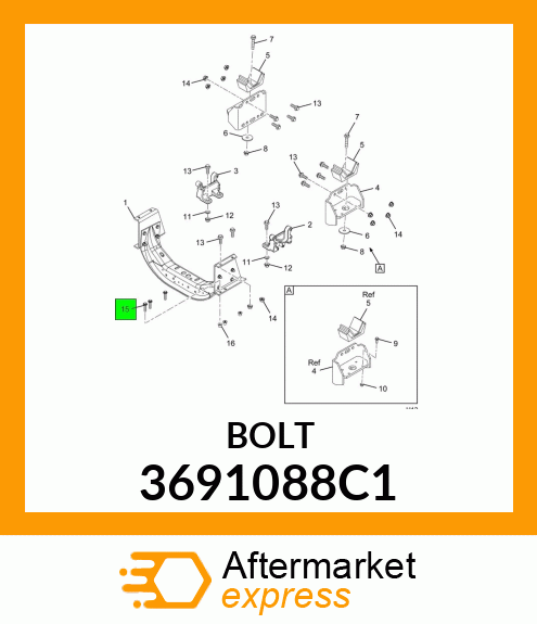 BOLT 3691088C1