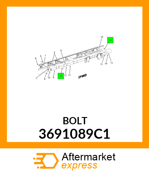 BOLT 3691089C1