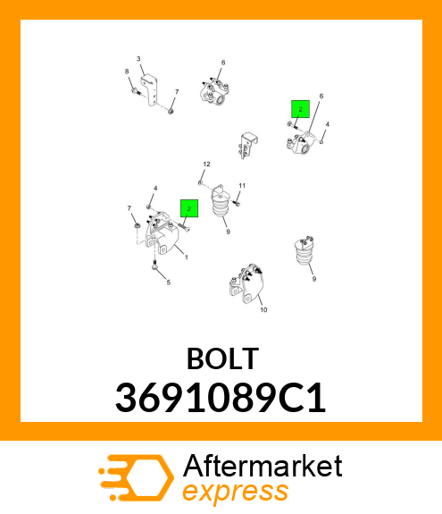 BOLT 3691089C1