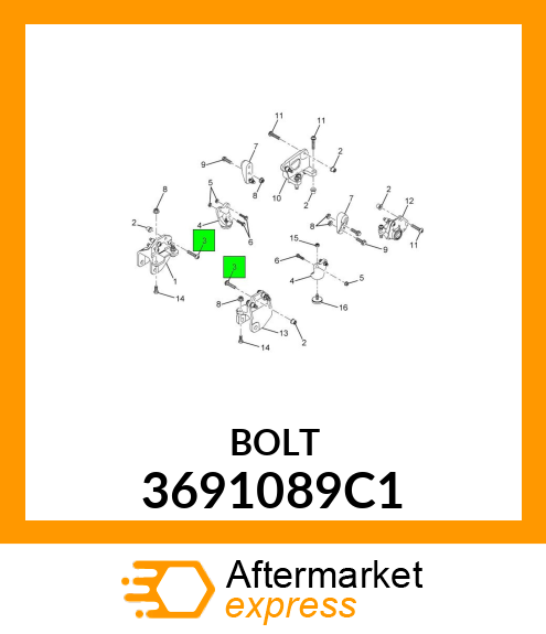 BOLT 3691089C1