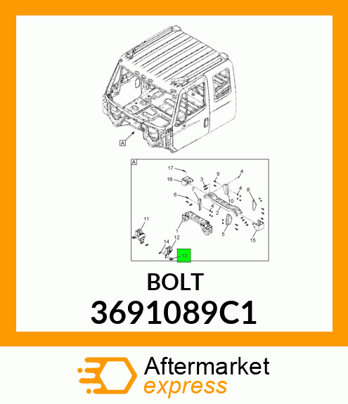 BOLT 3691089C1