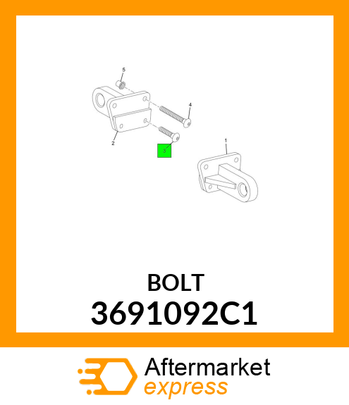 BOLT 3691092C1