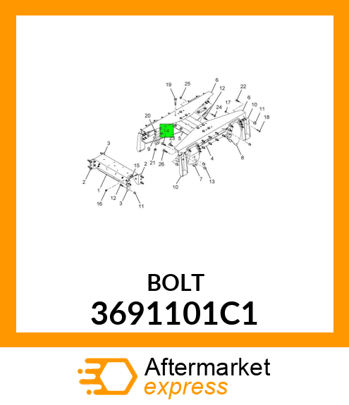 BOLT 3691101C1