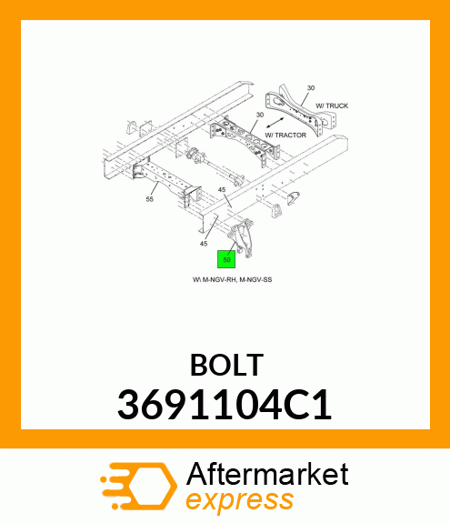 BOLT 3691104C1