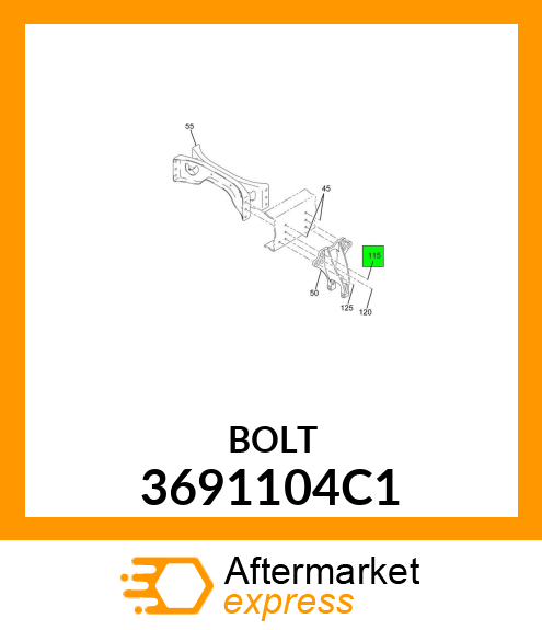 BOLT 3691104C1