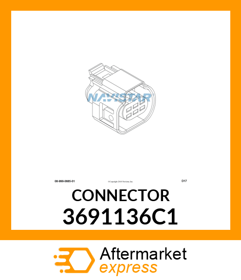 CONNECTOR 3691136C1