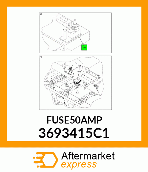 FUSE50AMP 3693415C1