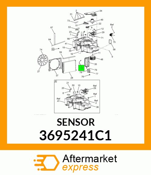SENSOR 3695241C1