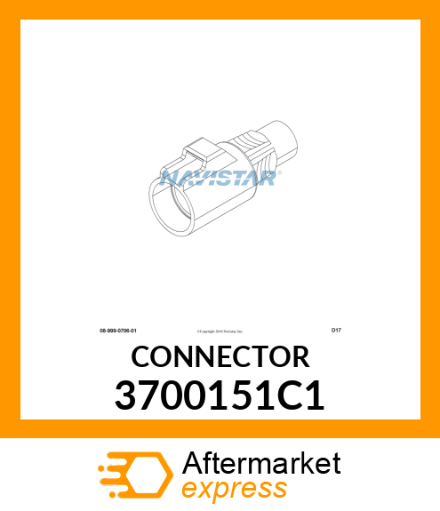 CONNECTOR 3700151C1