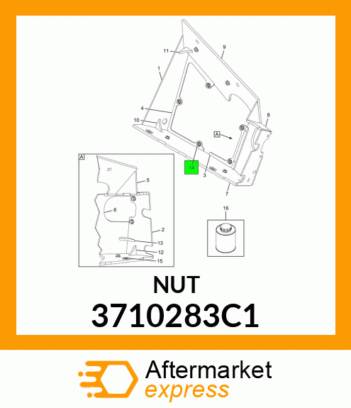 NUT 3710283C1