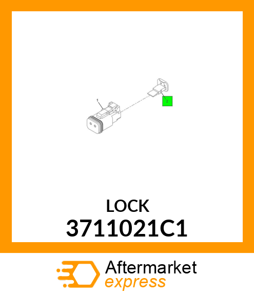 LOCK 3711021C1