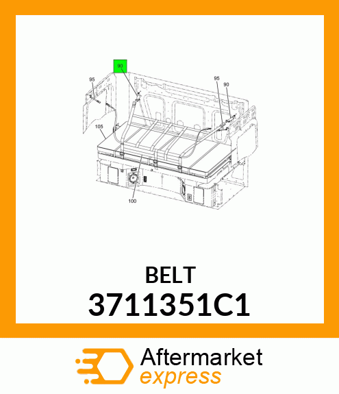 BELT 3711351C1