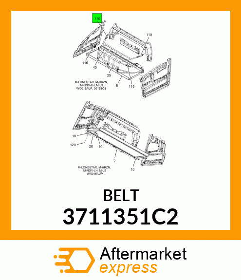 BELT 3711351C2
