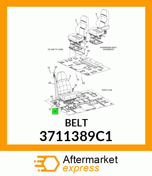 BELT 3711389C1
