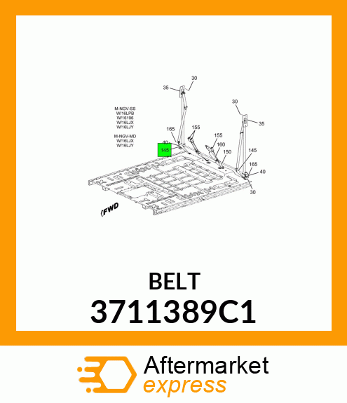 BELT 3711389C1