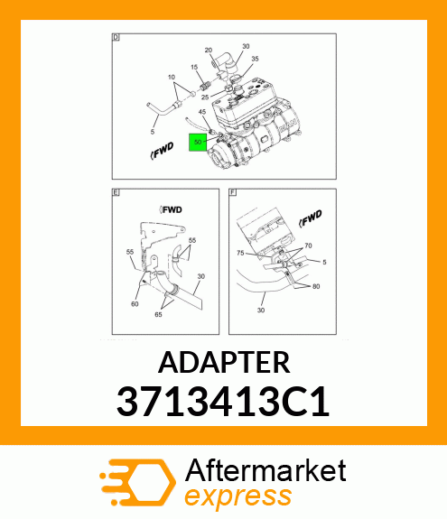 ADAPTER 3713413C1