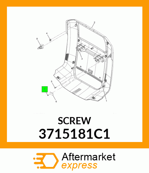 SCREW 3715181C1