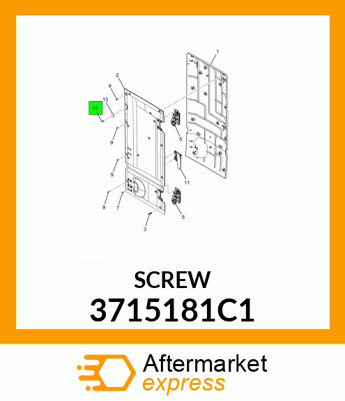 SCREW 3715181C1