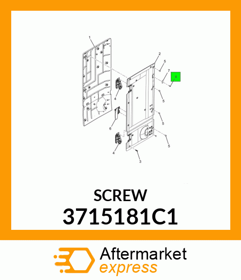 SCREW 3715181C1