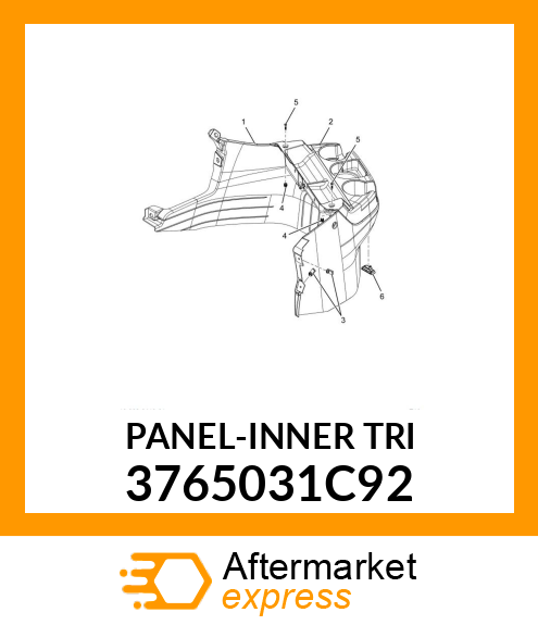 PANEL-INNERTRI 3765031C92