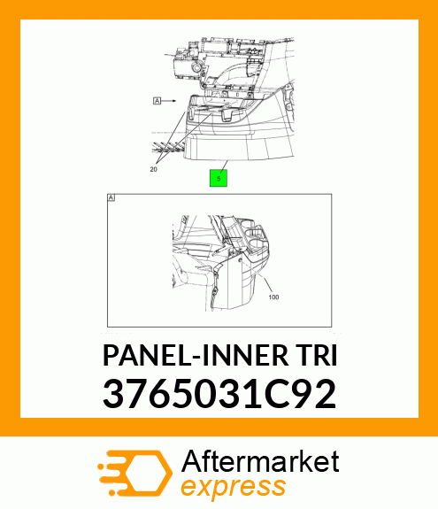 PANEL-INNERTRI 3765031C92