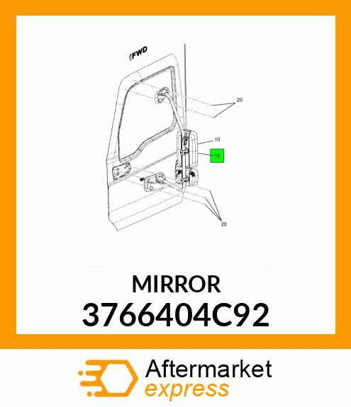 MIRROR 3766404C92