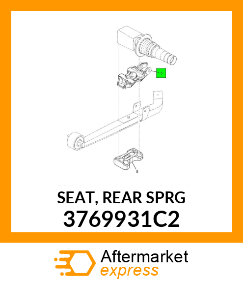 SEAT,_REAR_SPRG 3769931C2
