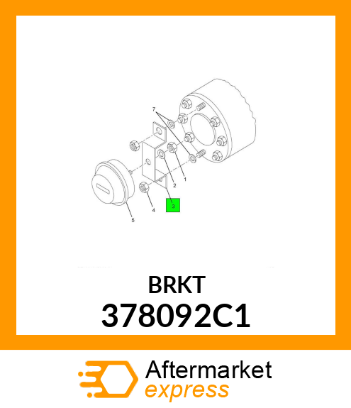 BRKT 378092C1