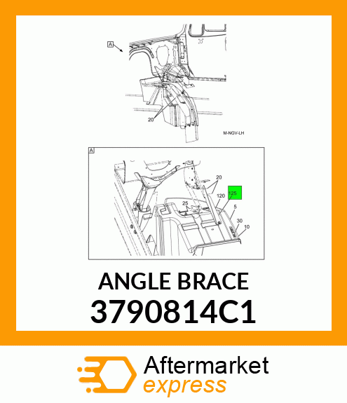 BRACE 3790814C1