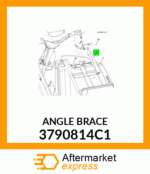 BRACE 3790814C1