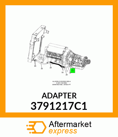 ADAPTER 3791217C1