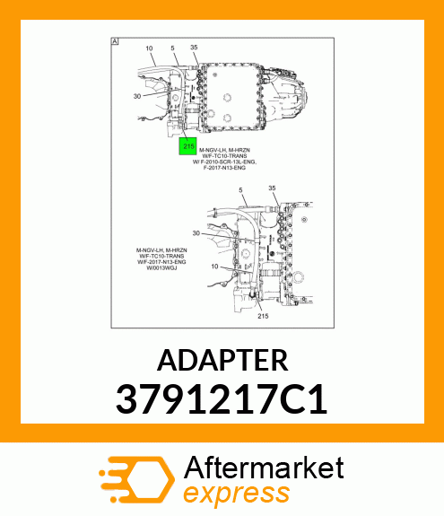 ADAPTER 3791217C1